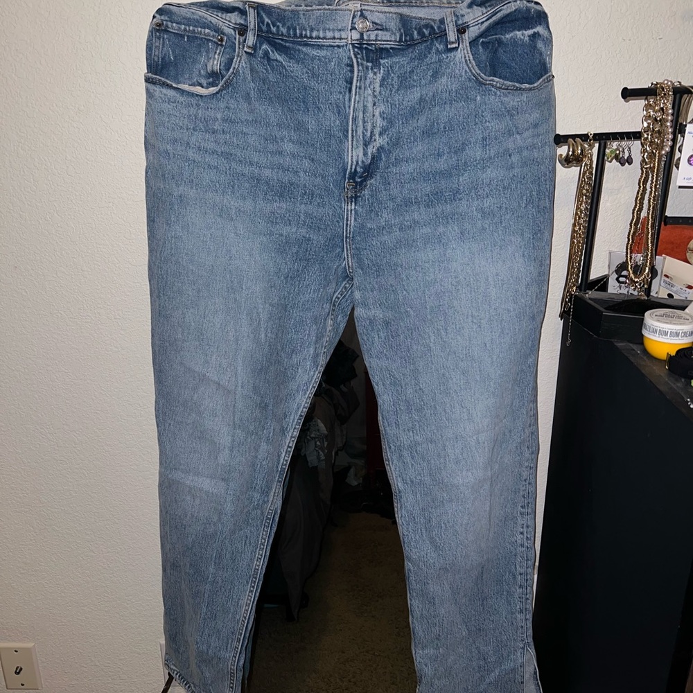 Abercrombie & Fitch Straight Blue Jeans